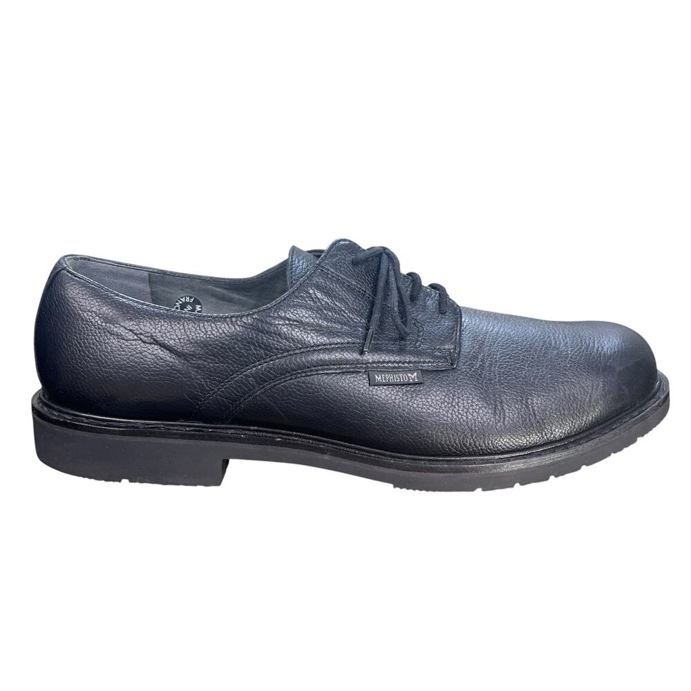 Mephisto Air-Relax Men’s Black Leather Oxfords Size 13
